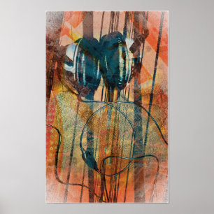 The musical red-headed Ed-phones of Alphonse Poster