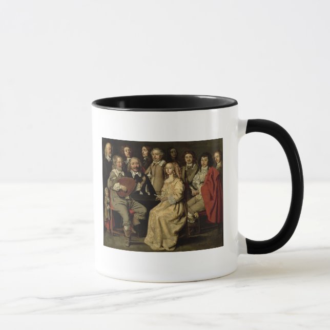 The Musical Reunion, 1642 Mug (Right)