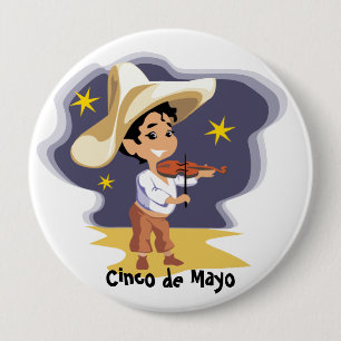 The musician - 10 cm round badge