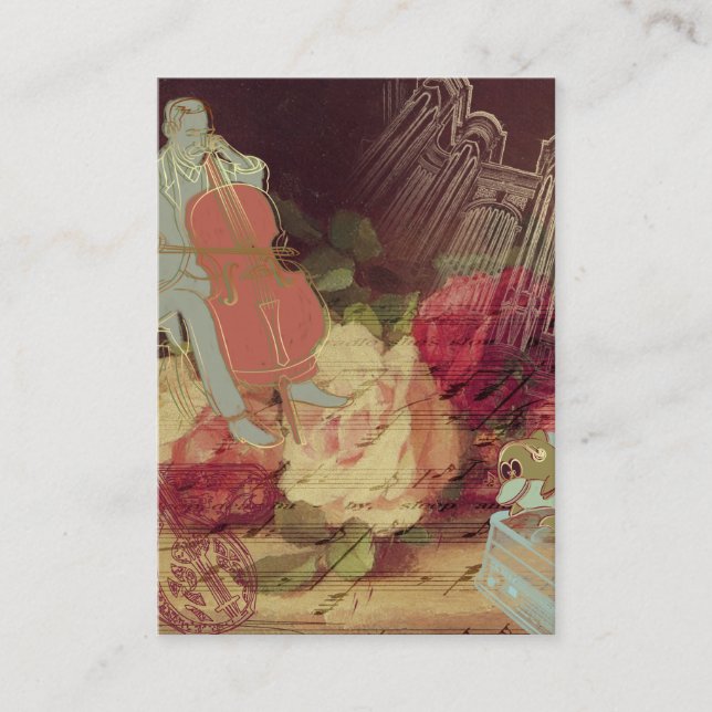 The Musician - Business Card (Front)