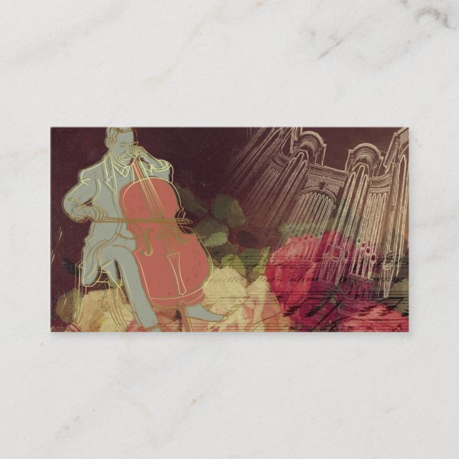 The Musician - Business Card (Front)