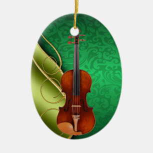 The Musician Ceramic Tree Decoration