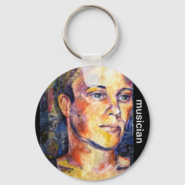 The Musician Key Chain (Front)