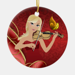 The Musician - SRF Ceramic Tree Decoration