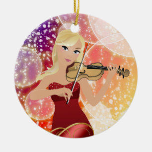 The Musician - SRF Ceramic Tree Decoration