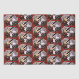 The Musician's Table by Juan Gris Tissue Paper