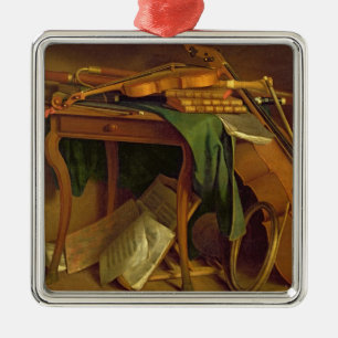 The Musician's Table, c.1760 Metal Tree Decoration