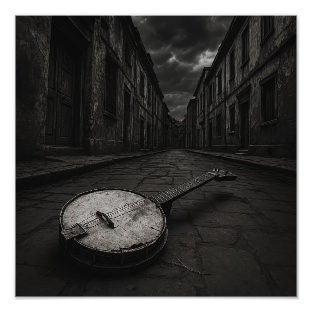 The Music's Gone - Photo Print (Front)