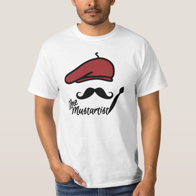 The Mustartist shirt - choose style (Front)