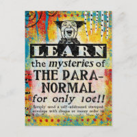 The Mysteries of The Paranormal - Funny Vintage Ad