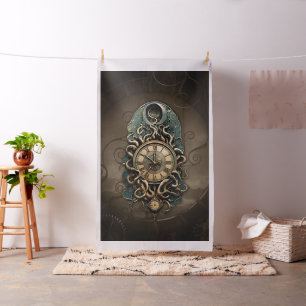 The mysterious steampunk movement. fabric
