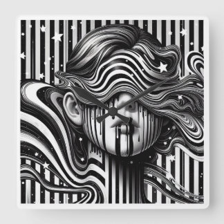 The mystery girl clock