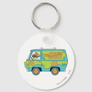 The Mystery Machine Left Side Key Ring