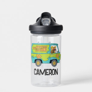 The Mystery Machine Right Side   Add Your Name Water Bottle