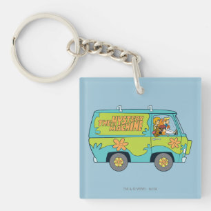 The Mystery Machine Right Side Key Ring