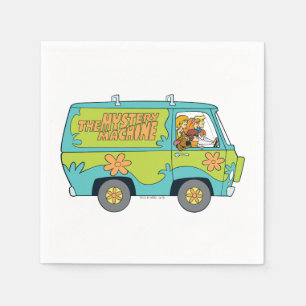 The Mystery Machine Right Side Napkin