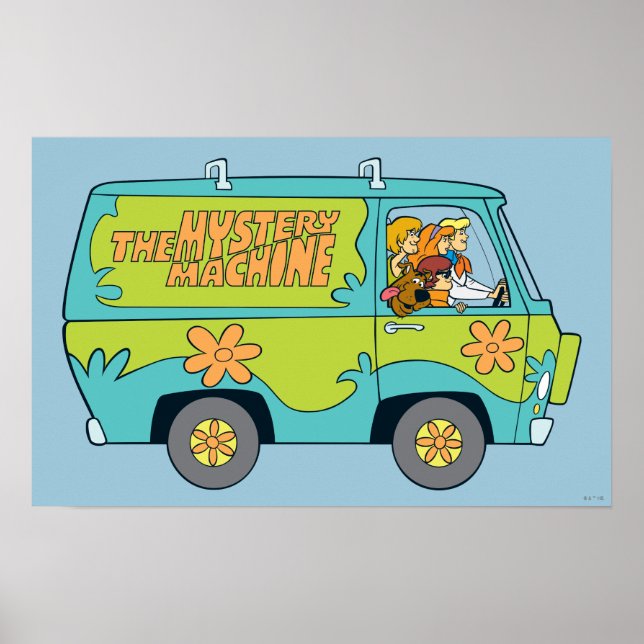 The Mystery Machine Right Side Poster (Front)