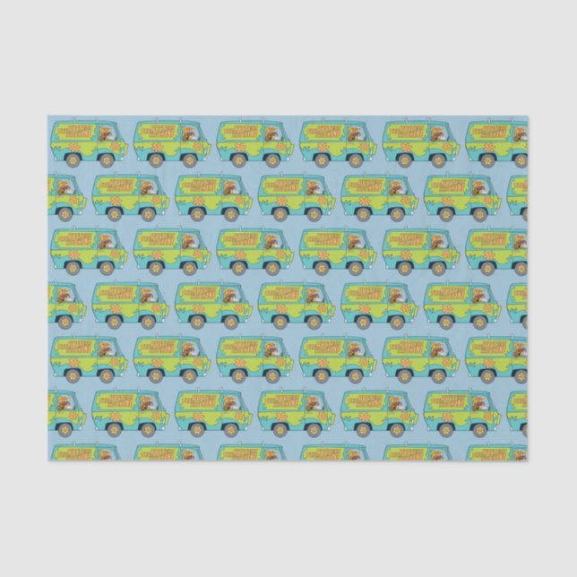 The Mystery Machine Right Side Tissue Paper (Front)