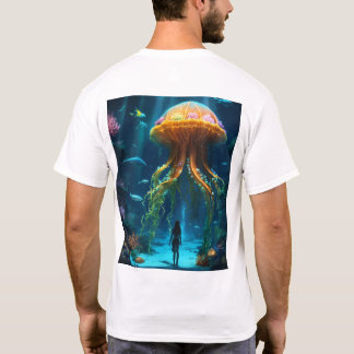  the mystery of the deep sea with a jellyfish T-Shirt