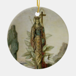 The Mystic Flower Ceramic Tree Decoration