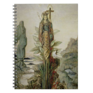 The Mystic Flower Spiral Notebook