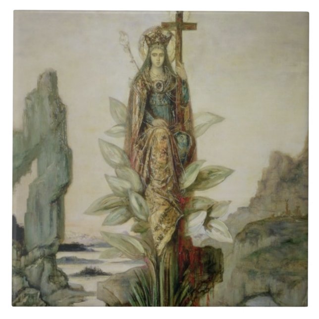 The Mystic Flower Tile (Front)