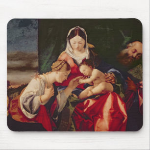 The Mystic Marriage of Saint Catherine, 1505/8 Mouse Pad