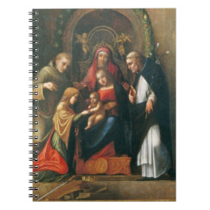 The Mystic Marriage of Saint Catherine Spiral Notebook