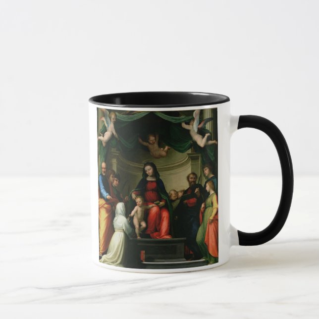 The Mystic Marriage of St. Catherine of Siena with Mug (Right)