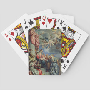 The Mystic Marriage of St. Catherine Playing Cards