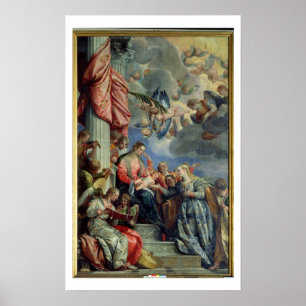 The Mystic Marriage of St. Catherine Poster
