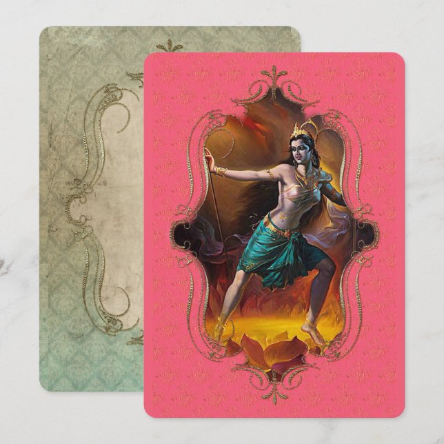 The Mystic Of India 51 - Greeting Card (Front/Back)
