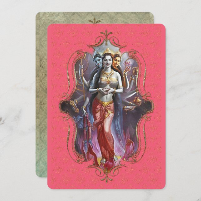 The Mystic Of India 53 - Greeting Card (Front/Back)