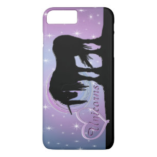 The Mystical Black Unicorn (Pastel Swirl) Case-Mate iPhone Case