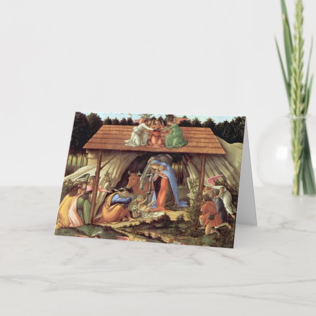 The Mystical Nativity Holiday Card (Front)
