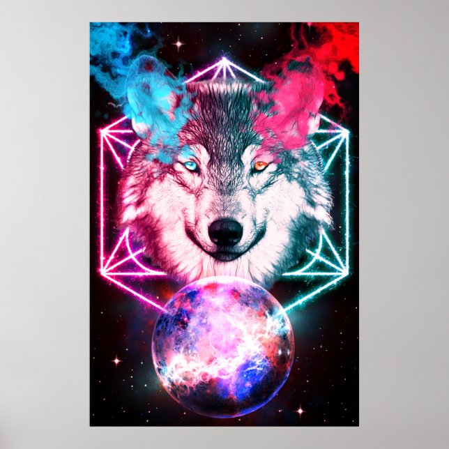 The Mystical Space Wolf Poster (Front)