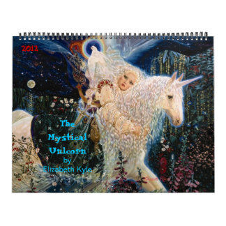 'The  Mystical Unicorn' Calendar by Elizabeth Kyle