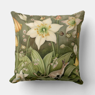 The Mythical World of the Whiskered Deer Mouse Cushion