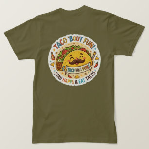 The "Nacho Average Taco" Quirky Graphic Tee