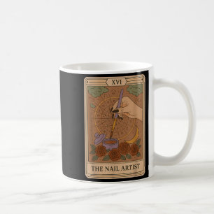 The Nail Artist Tarot Card Mystical Nail Tech Zodi Coffee Mug
