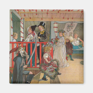 The Name Day by Carl Larsson Magnet