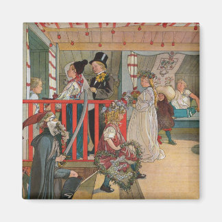 The Name Day by Carl Larsson Magnet