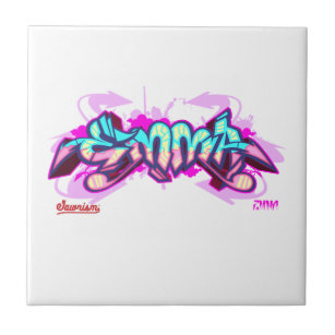 The name Emma in graffiti-Ceramic Tile