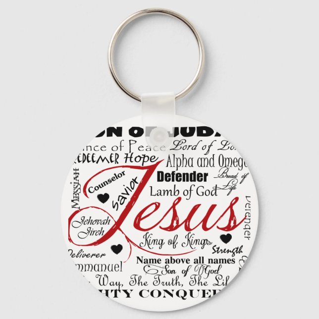 The Name of Jesus Key Ring (Front)