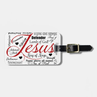The Name of Jesus Luggage Tag