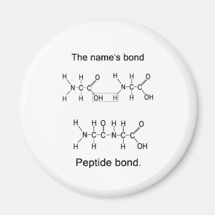 The name's bond, peptide bond magnet