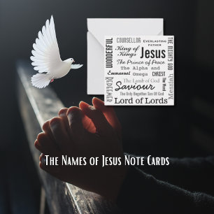 The Names of Jesus Card