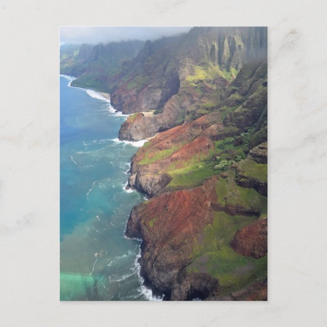 The Na'Pali Coast - Island of Kauai, Hawaii Postcard (Front)