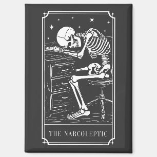 The Narcoleptic Tarot Card Narcolepsy Awareness Magnet