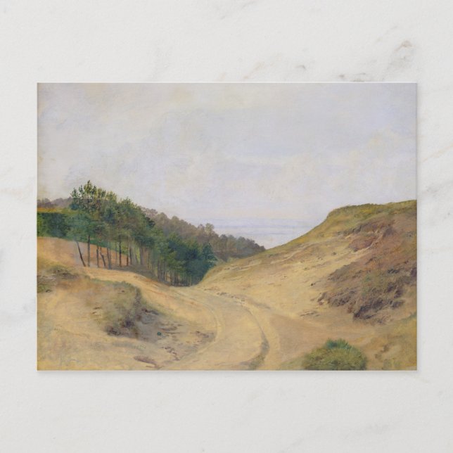 The Narrow Pass at Blankenese, 1840 Postcard (Front)